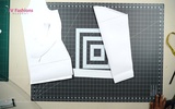 Part 2 - Laying and Cutting - Closed Neck with Frills