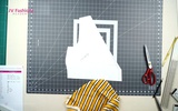 Part 2 - Laying and Cutting - Overlapped Peplum Top
