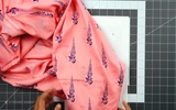 Part 7 - Laying and Cutting of Main Fabric - Tunic Top
