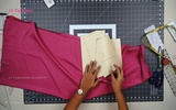 Part 2 - Laying Cutting - Off Shoulder Dress