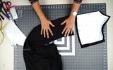 Part 2 - Laying Cutting - A Line Raglan Dress