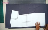 Part 2 - Laying Cutting of Waist Twisted dress