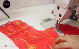 19 - Class 48 - Closed Collar with Cut Away Shoulder - Stitching