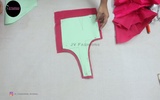 13 - Class 40 - Back Open Princess Blouse with Invisible Piping