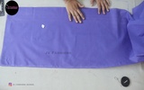 16 - Class 44 - Boat Neck with Front Zip and Pleated Neck and Sleeve
