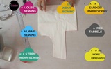 4 - How to do SQUARE-Neckline with Canvas & Straight Strip