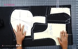 Part 4 - Laying Cutting of 4 Dart Waistband Blouse