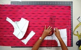 Part 4 - Laying Cutting of 3 Dart Blouse without Lining