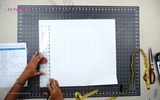 Part 2 - Pattern Drafting of Front Side for Jewel Neck Single Dart Blouse