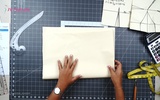 Part 3 - Drafting Sleeves of 4 Dart Choli Blouse
