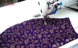 Part 4 - Sewing of Front Boat Neck and Back Deep Neck Style Blouse