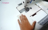 Part 8 - Sewing of 3 Dart Waistband Blouse