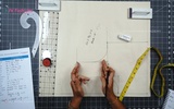 Part 1 - Back Drafting of 3 Dart Waistband Blouse