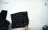 Part 5 - Laying Cutting of Main Fabric 4 Dart Waistband Blouse