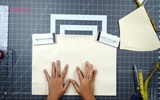 Part 3 - Drafting Sleeves of 4 Dart Waistband Blouse