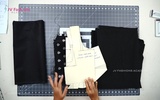 Part 4 - Laying Cutting of 4 Dart Waistband Blouse
