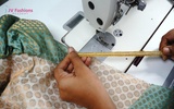 Part 6 -  Sewing of Pattu Pavadai Variation 1