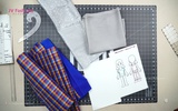 Part 1 - Pattern Making of Pattu Pavadai Variation 2