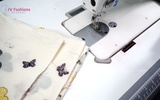 Part 4 - Sewing of Gathered Frock