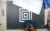 Part 2 - Laying Cutting of A-Line Frock