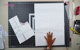 Part 5 - Drafting the Sleeves for Gathered Maxi Dress