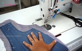 Part 7 - Stitching of Circular Maxi with Saree Draping Style