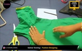 Class 24 - How to take a measurement from old kameez and mark the measurements directly in the Fabric_Tamil