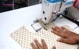 Part 4 - Sewing Yoke of Overcoat Pattu Pavadai