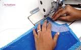 Part 3 - Sewing Yoke of Ethnic Frock with Shawl