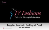 Class 20 - Panelled Anarkali - Drafting Of Panel