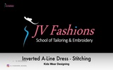 Class 13 - Inverted A-Line Dress - Stitching