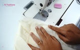 Part 2 - Sewing of Pattu Pavadai Skirt Variation 3