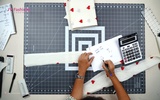Part 2 - Laying Cutting of Spaghatti Strap Kameez