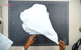 Part 4 - Laying Cutting of Skirt & Pleating the Yoke Part 