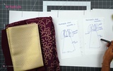 Part 1 - Pattern Making of Madhubala Pattern Dress