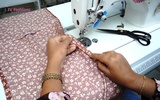 Part 11 - Sewing of Gathered Maxi Dress