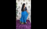 Part 9 - Final Look of the Saree Conversion Maxi - Pleated