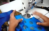 Part 6 - Finishing of Yoke for Saree Conversion Maxi - Pleated