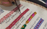 Class 30 - Tri colour Padded stitch