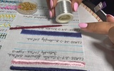 Class 27 & 28 - Satin flower stitch & Butterfly Stitch