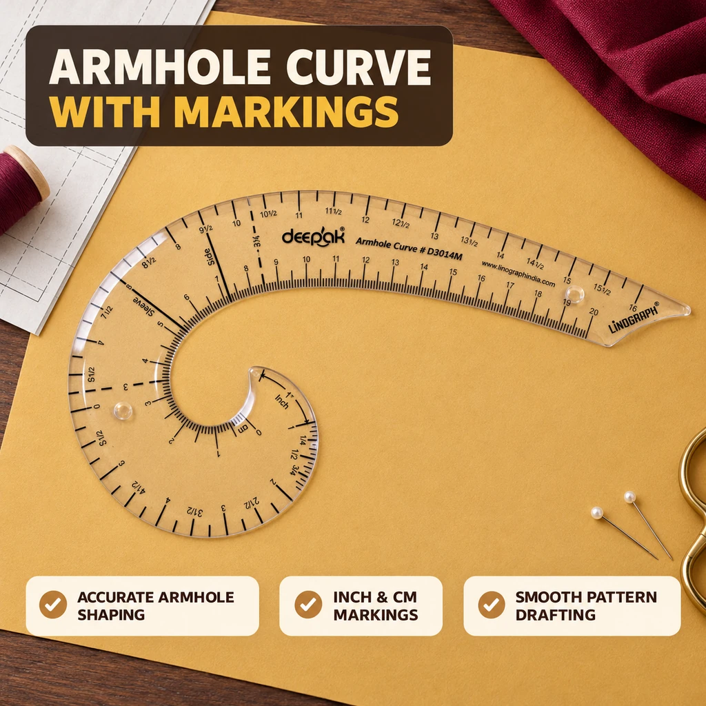 Armhole Curve With Markings