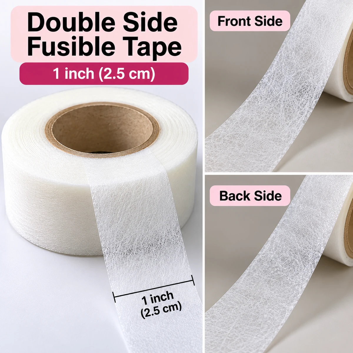 Double Side Fusible Tape (1 Inch)