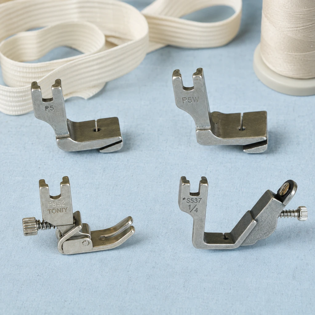 Gathering, Shirring and Elastic Shirring Presser Foot