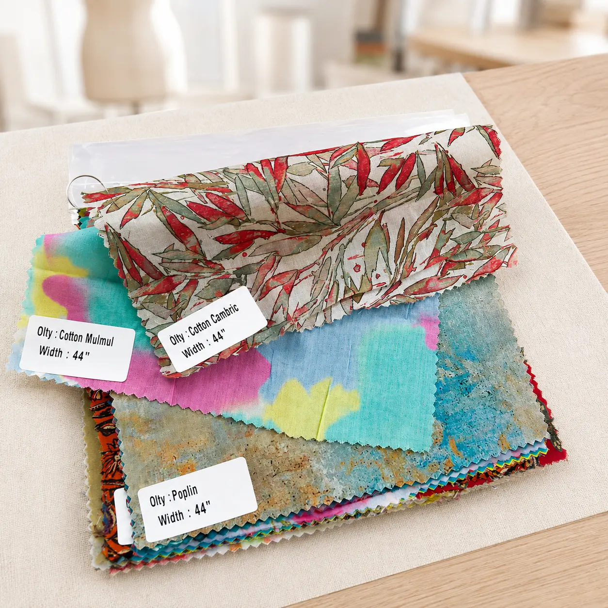 Fabric Swatch Booklet