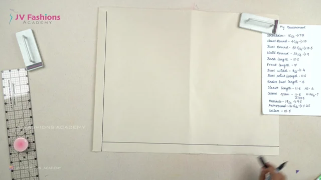 Part 3 - Drafting 4 Dart Front of Princess Cut Blouse