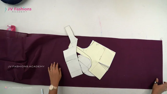 Part 5 - Fabric Cutting of Princess Cut Blouse